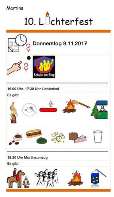 Diese Einladung ist zu finden auf der Homepage der Schule am Ring.