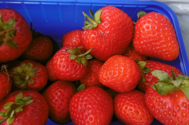 ERDBEER-Pause in Benrath!