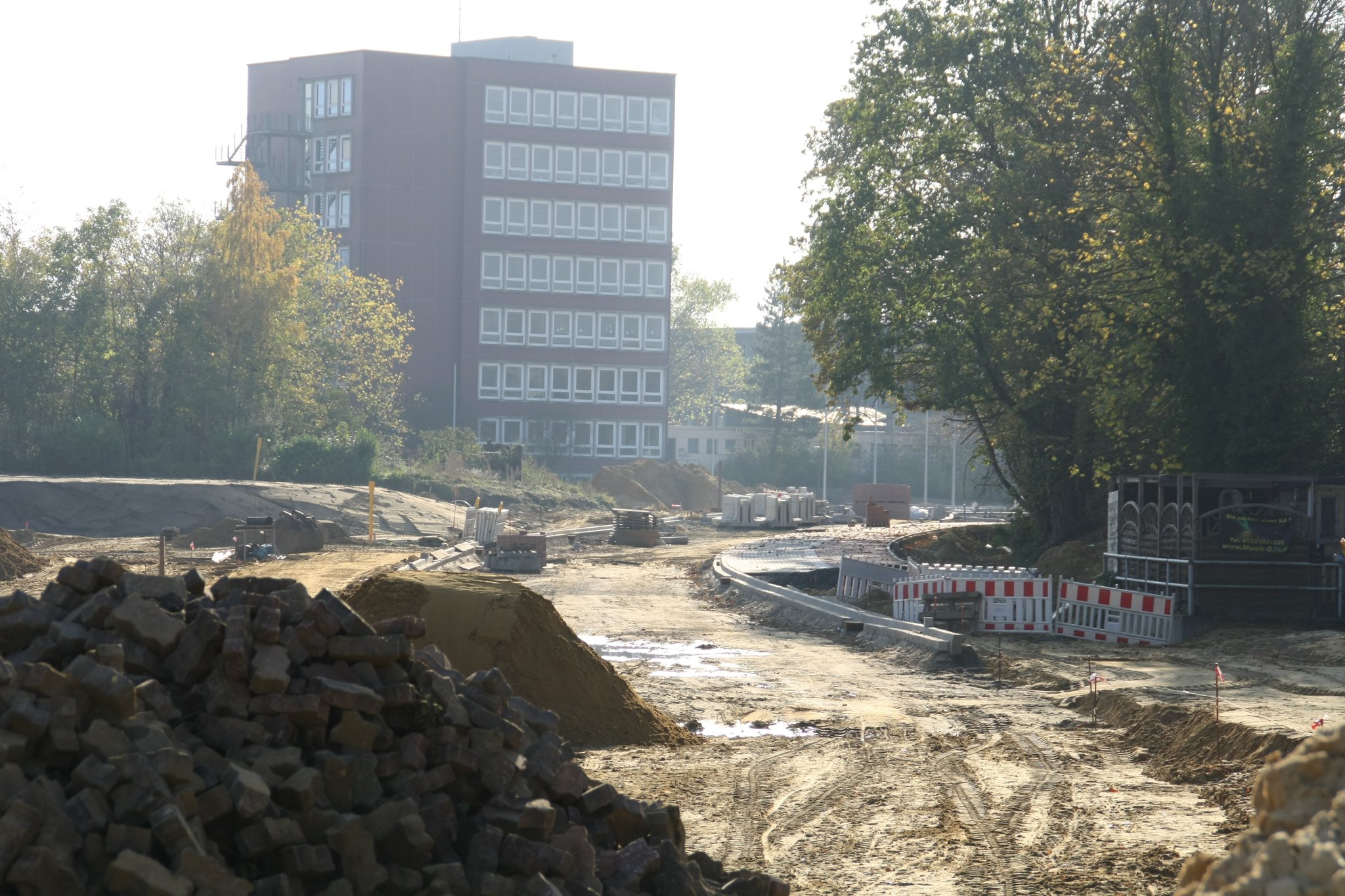 Großbaustelle Bismarckstraße Update 06112017 Dorsten