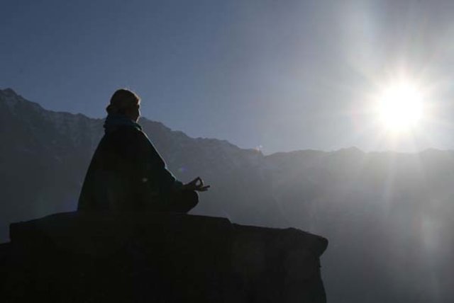Yoga ist die Balance zwischen Körper, Geist und Seele.