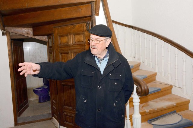 Heinz Pasterny setzt sich stets für seinen Stadtbezirk ein, hier im Haus Wenge.