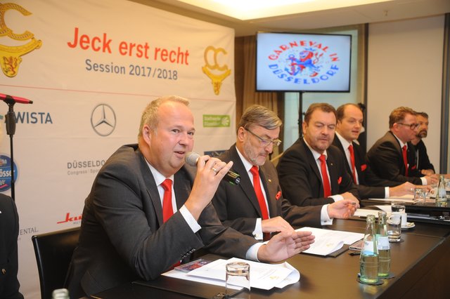 Der CC-Vorstand blickt auf die bevorstehende Session. Foto: vos