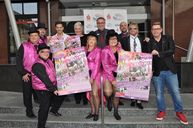 Veranstalter, Sponsoren und Künstler freuen sich auf die 18. Aids-Gala am 25. November.
