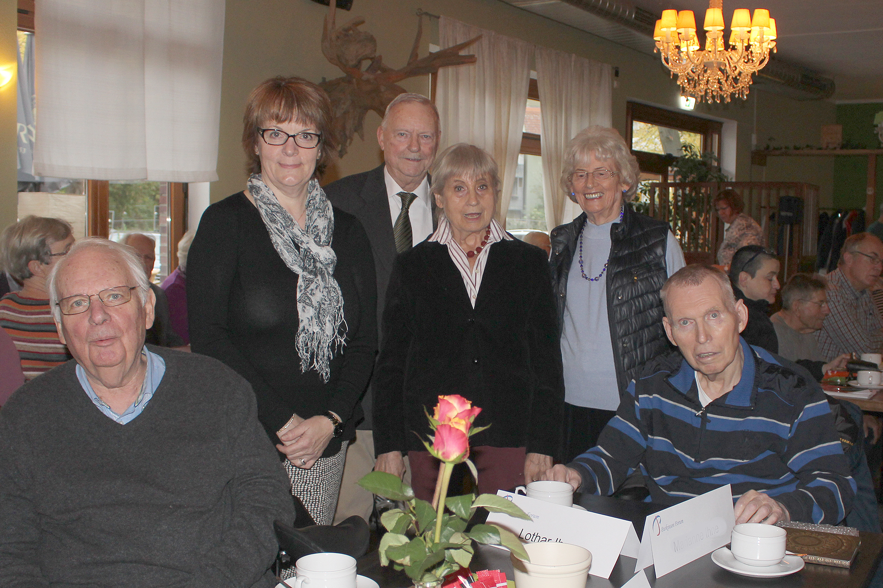 Dr. Gerhard Kummer, Dr. Hildegard Petri, Dr. Hans Wille, Ingrid Wille, Marianne Ihne und Lothar Ihne