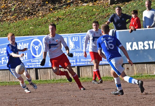Beide Teams der A-Junioren hatten Nachholspiele zu absolvieren.
Foto: Bangert