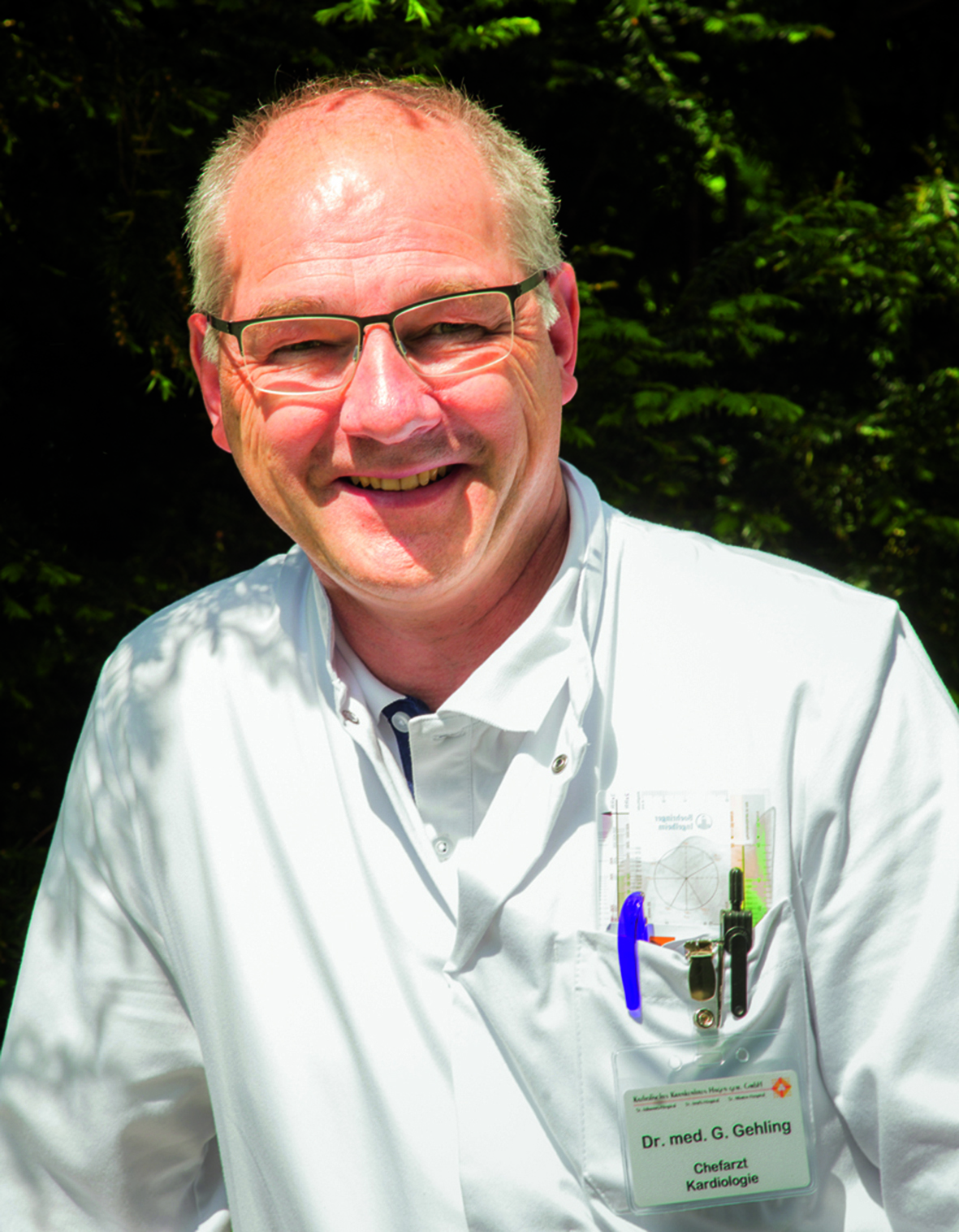 Dr. Gisbert Gehling, Chefarzt der Kardiologie im St.-Johannes-Hospital.