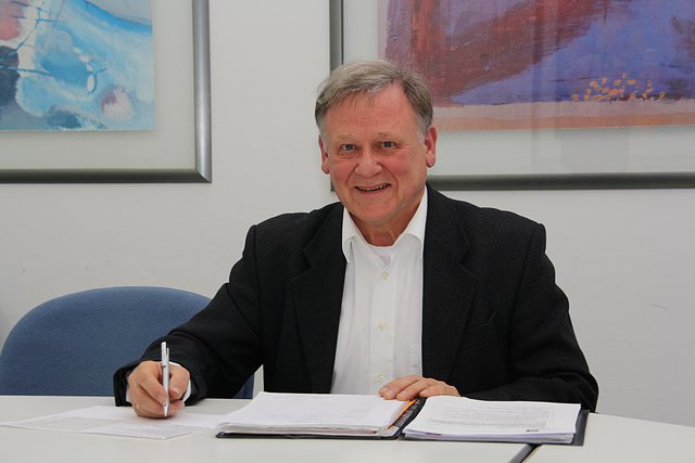 Jürgen Figge ist der Koordinator der Initiative Arbeit durch Management / Patenmodell im Raum Bochum.