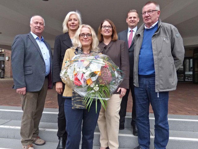 v.l.n.r.: Wilhelm Kock, Heike Kemper, Dr. Barbara Rinn-Kupka, Ulrike Westkamp, Rainer Benien, Gerd-Heinz Hakvoort