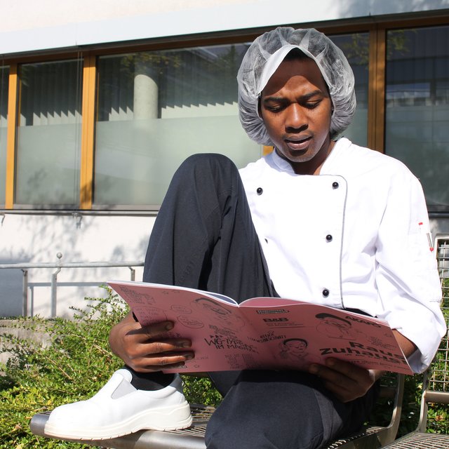 Mamadou Barry ist ein gutes Beispiel für gelungene Integration. Foto: AKAFÖ