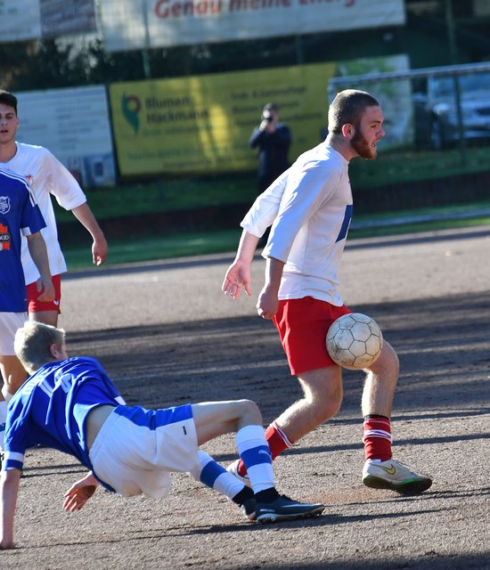 Die A-Junioren von DJK Mintard und FSV Kettwig waren erfolgreich.
Foto: Bangert