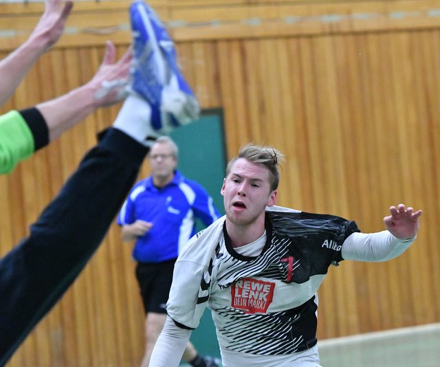 Lars Pfeiffer konnte in zwei Spielen sagenhafte 21 Treffer erzielen.
Foto: Bangert