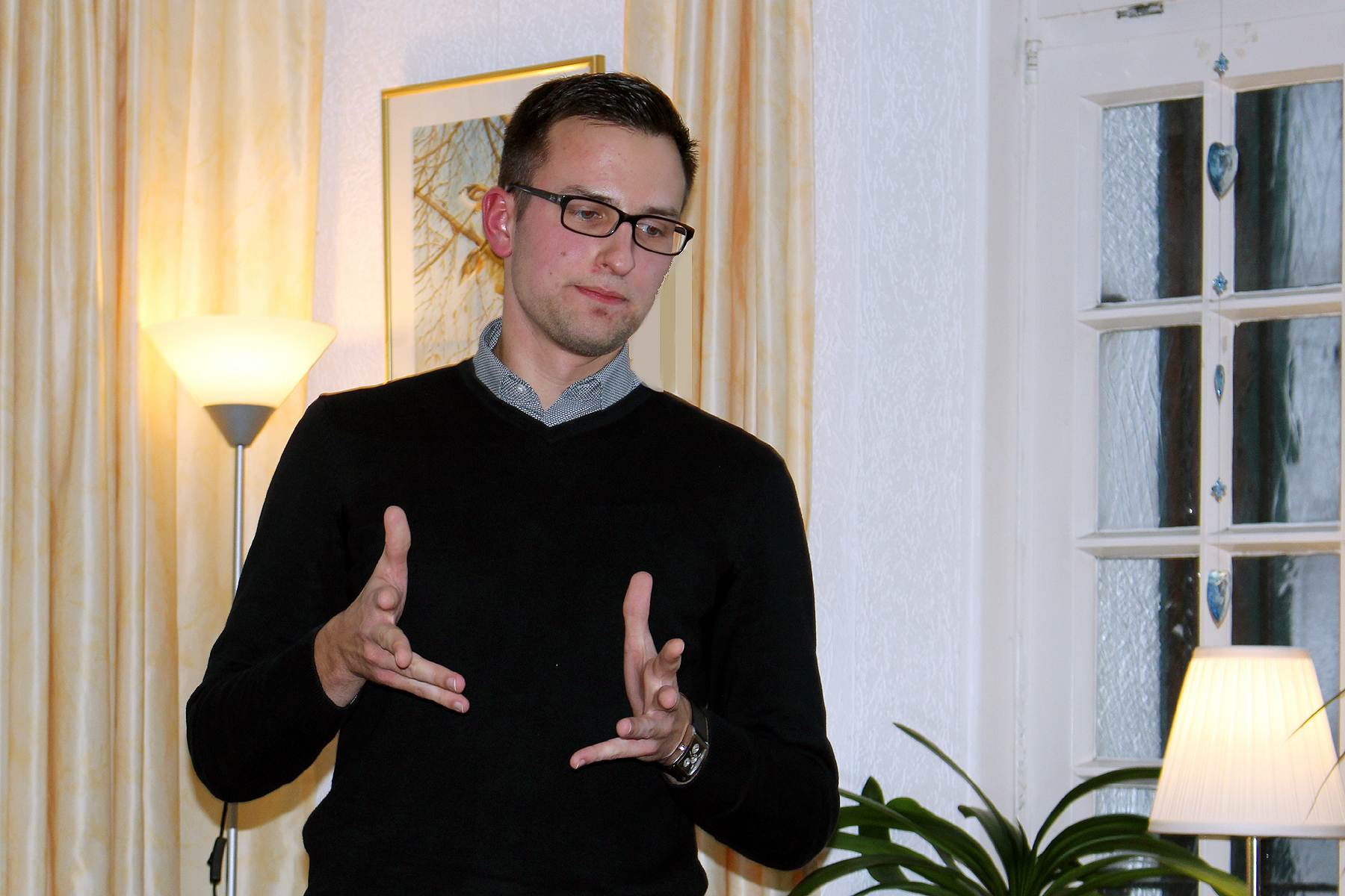 Seniorenbeauftragter Robin Rengers bei der Senioren-Union der CDU Unna