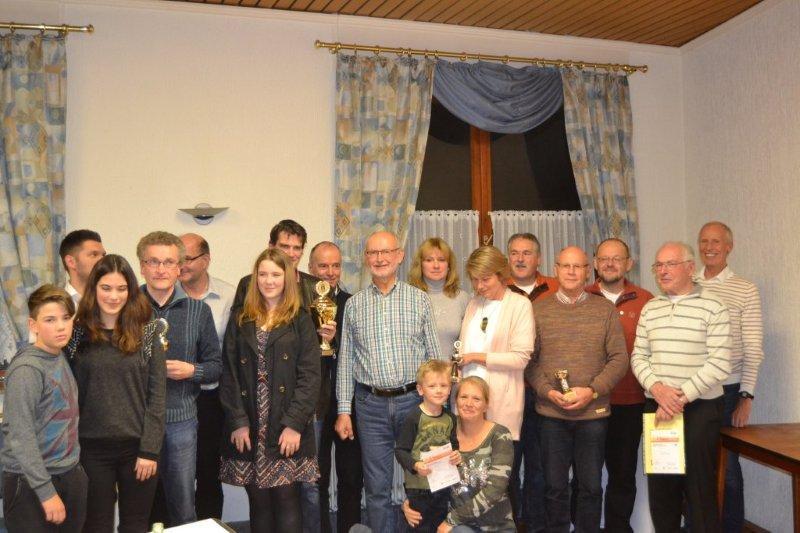 Die besonders geehrten Bergheider.