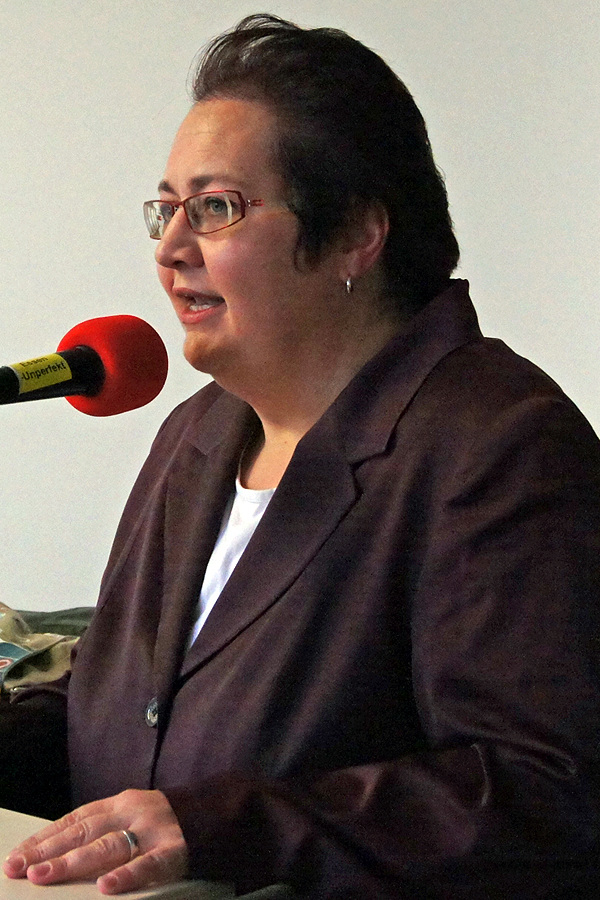 Die sozialpolitische Sprecherin der Ratsfraktion der Grünen, Christine Müller-Hechfellner