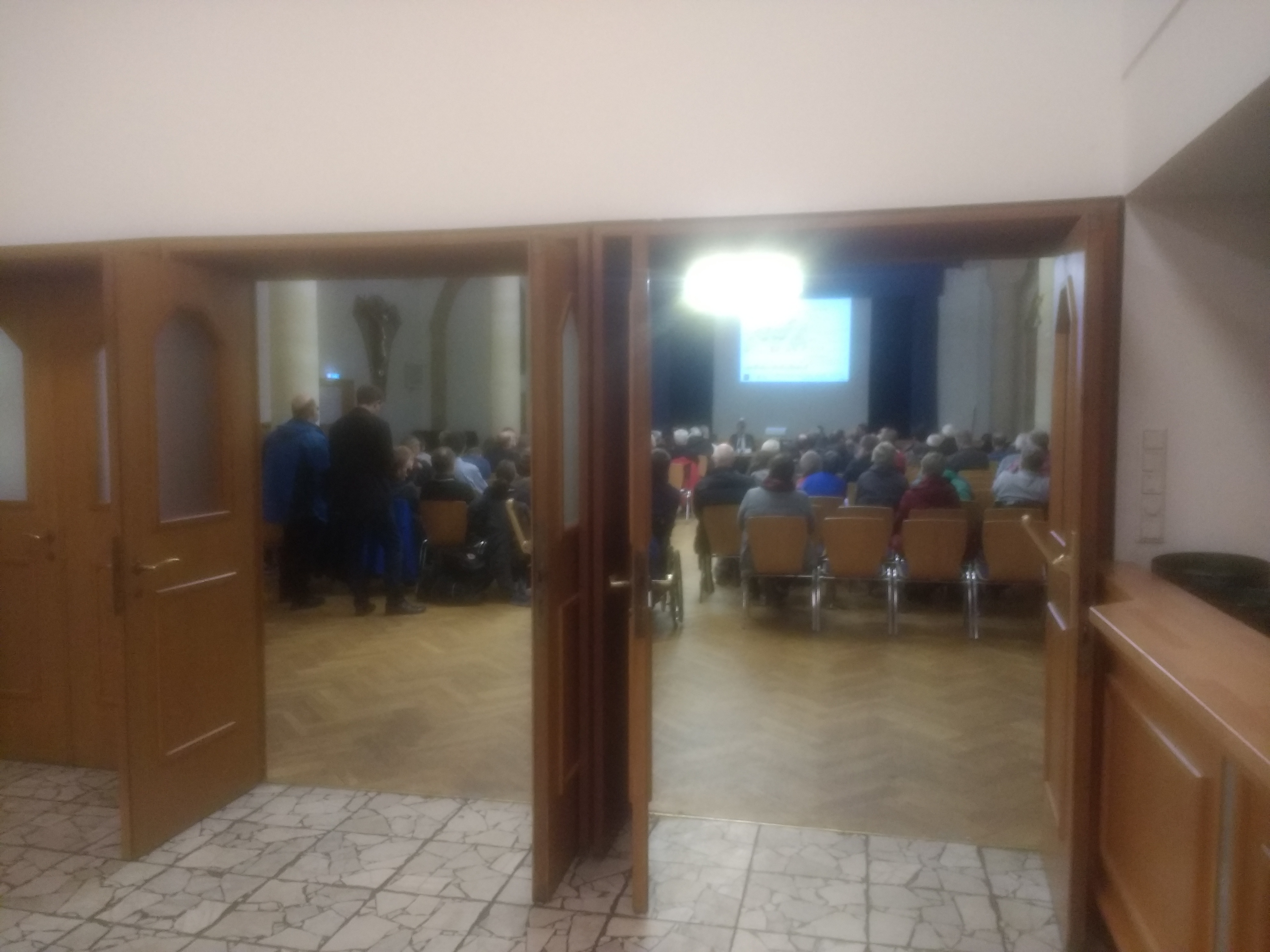 Bürgerversammlung in der Kirche St. Gertrud am 16.11.2017