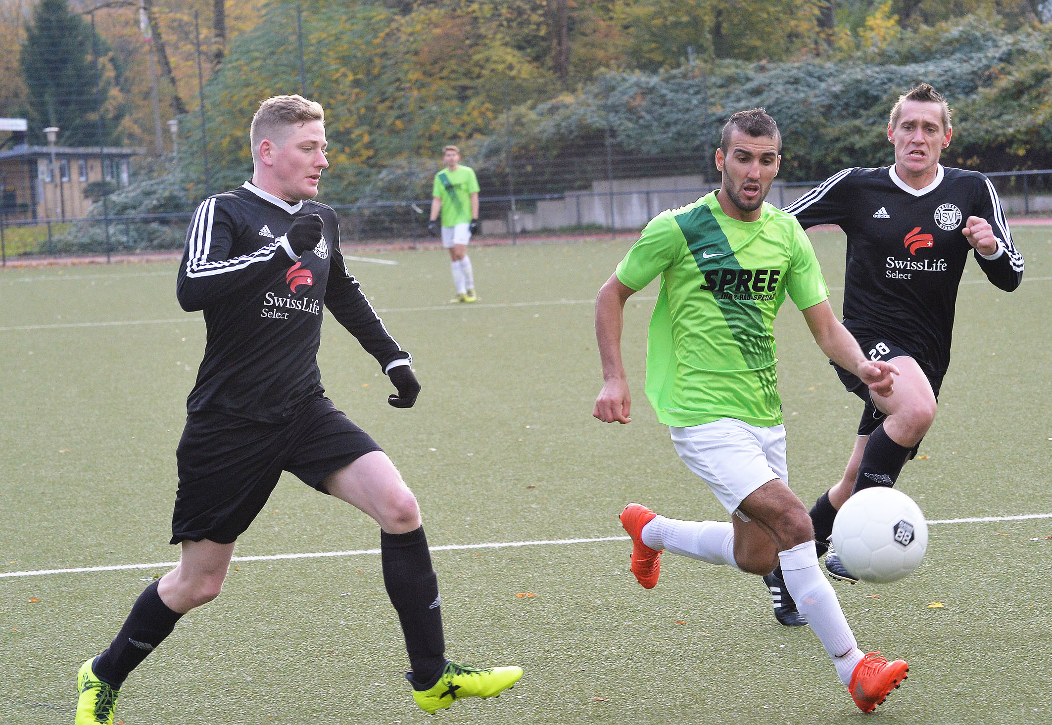 Khalid Waziri konnte in Niederwenigern auf 2:4 verkürzen.
Foto: Bangert