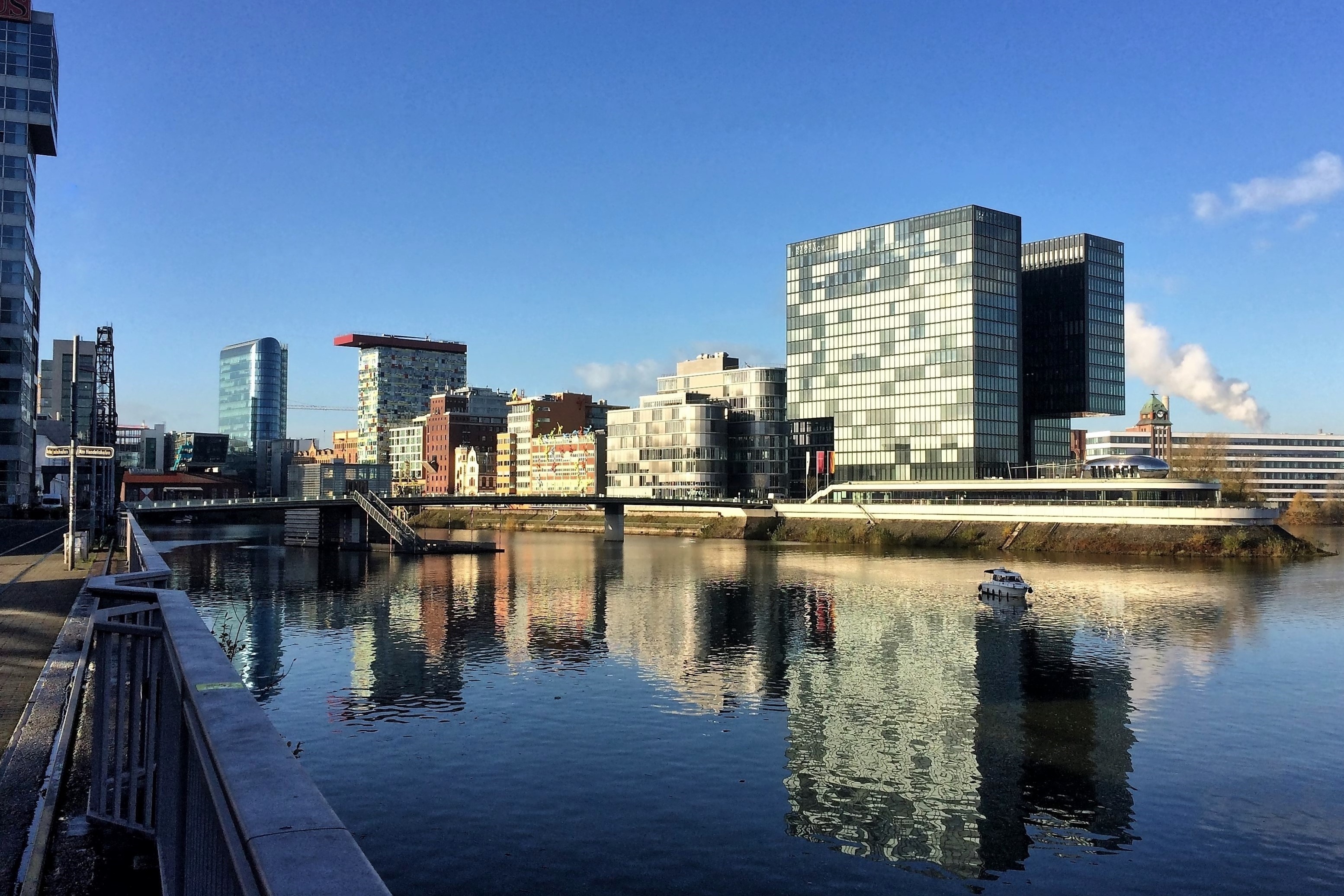 Der Medienhafen hat viele Schokoladenseiten...