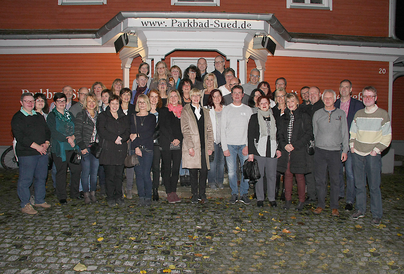 "Klassenfoto" der ehemaligen EBG-Schüler.