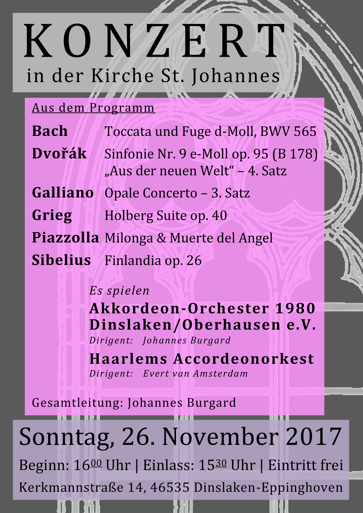 Kozert in St. Johannes Eppinghoven