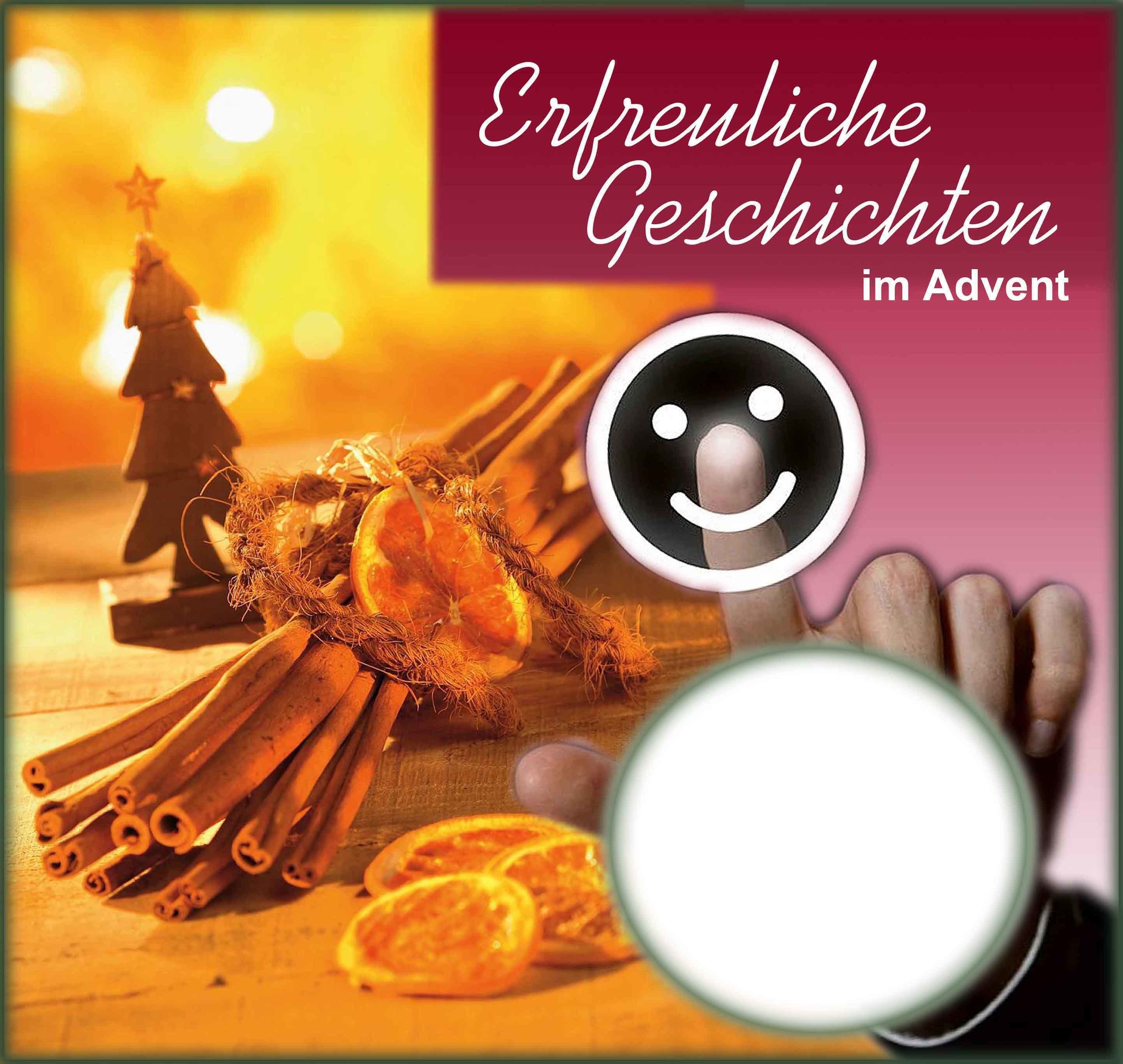 Unten rechts im Logo wird das Foto platziert, das Sie uns zuschicken.