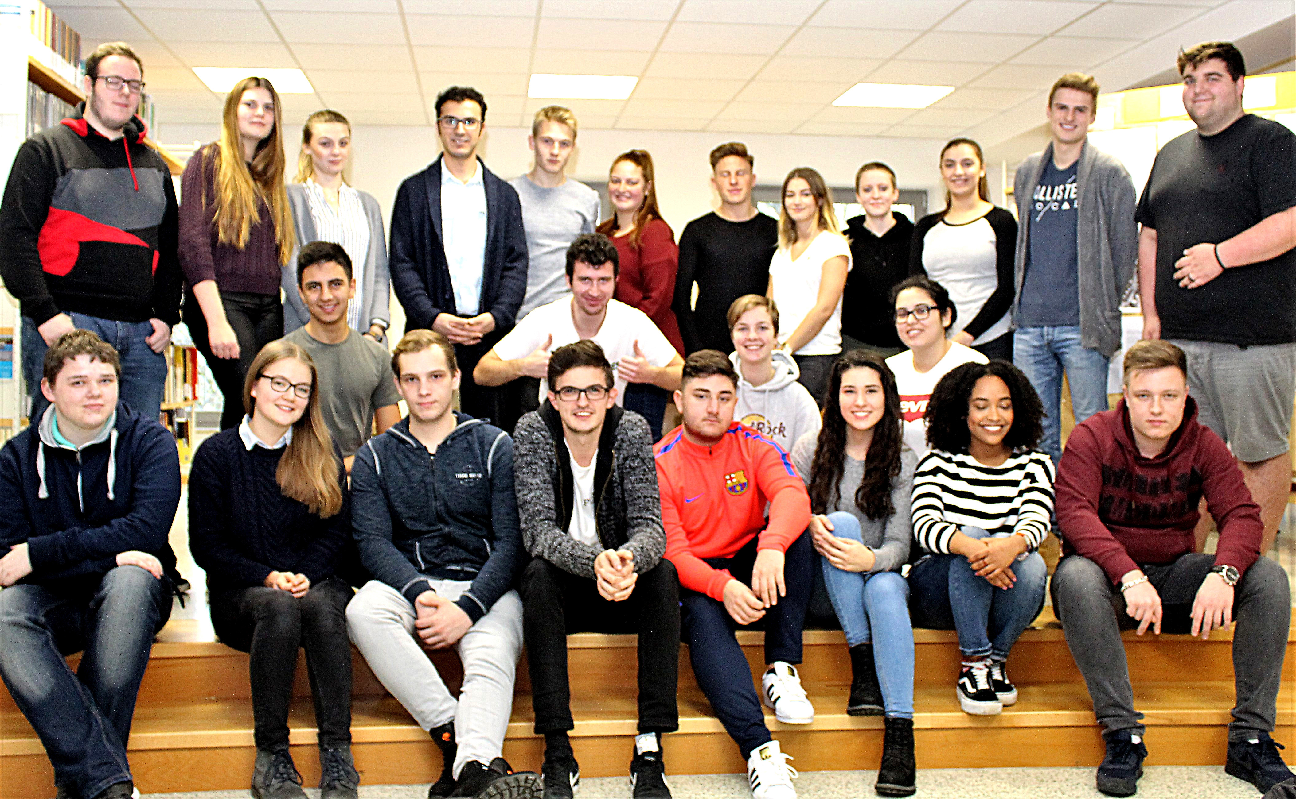 Die Projektteilnehmer der Oberstufe der Gesamtschule Welper. Foto: Pielorz