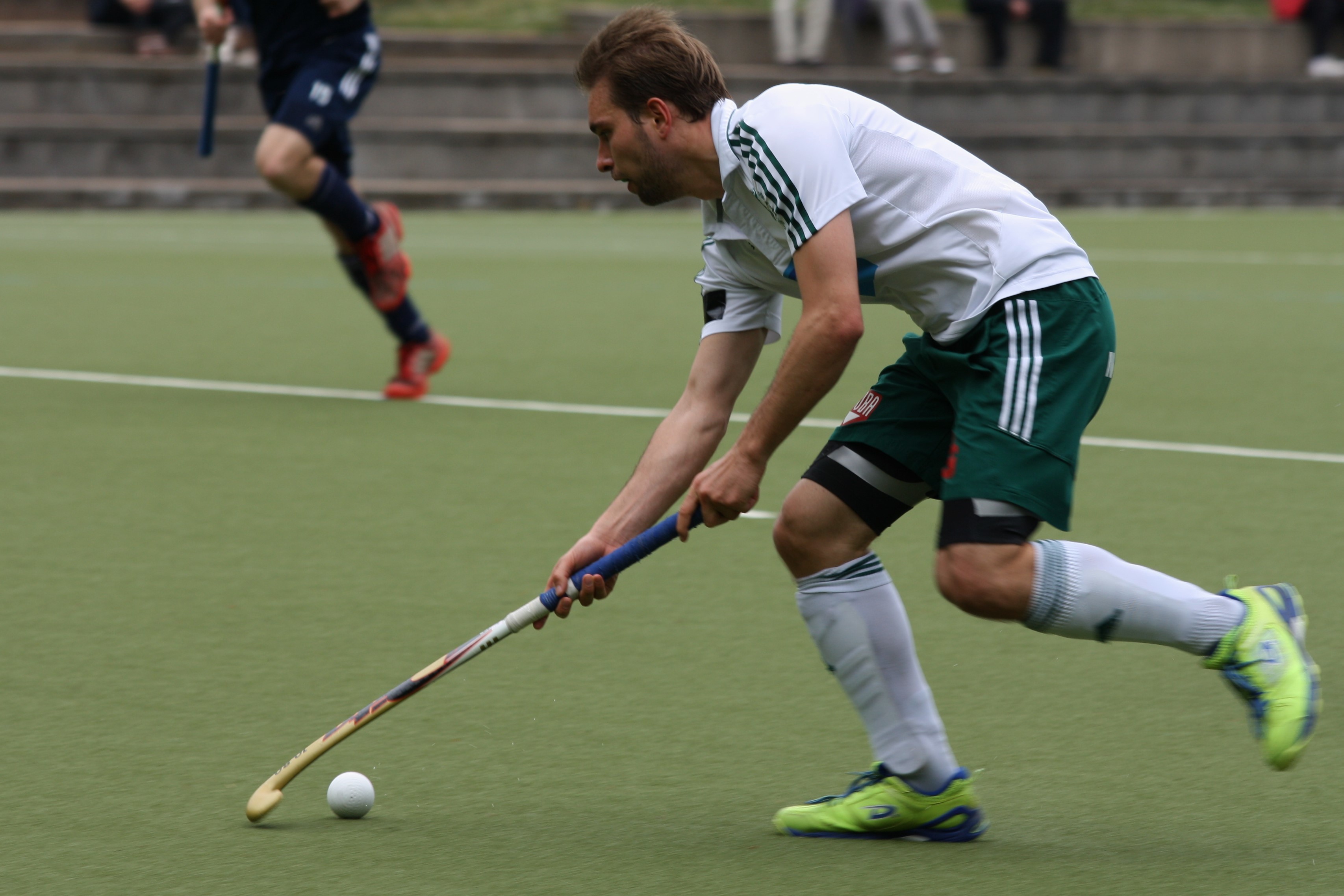 Jo Schmitz als Spieler auf dem Feld.