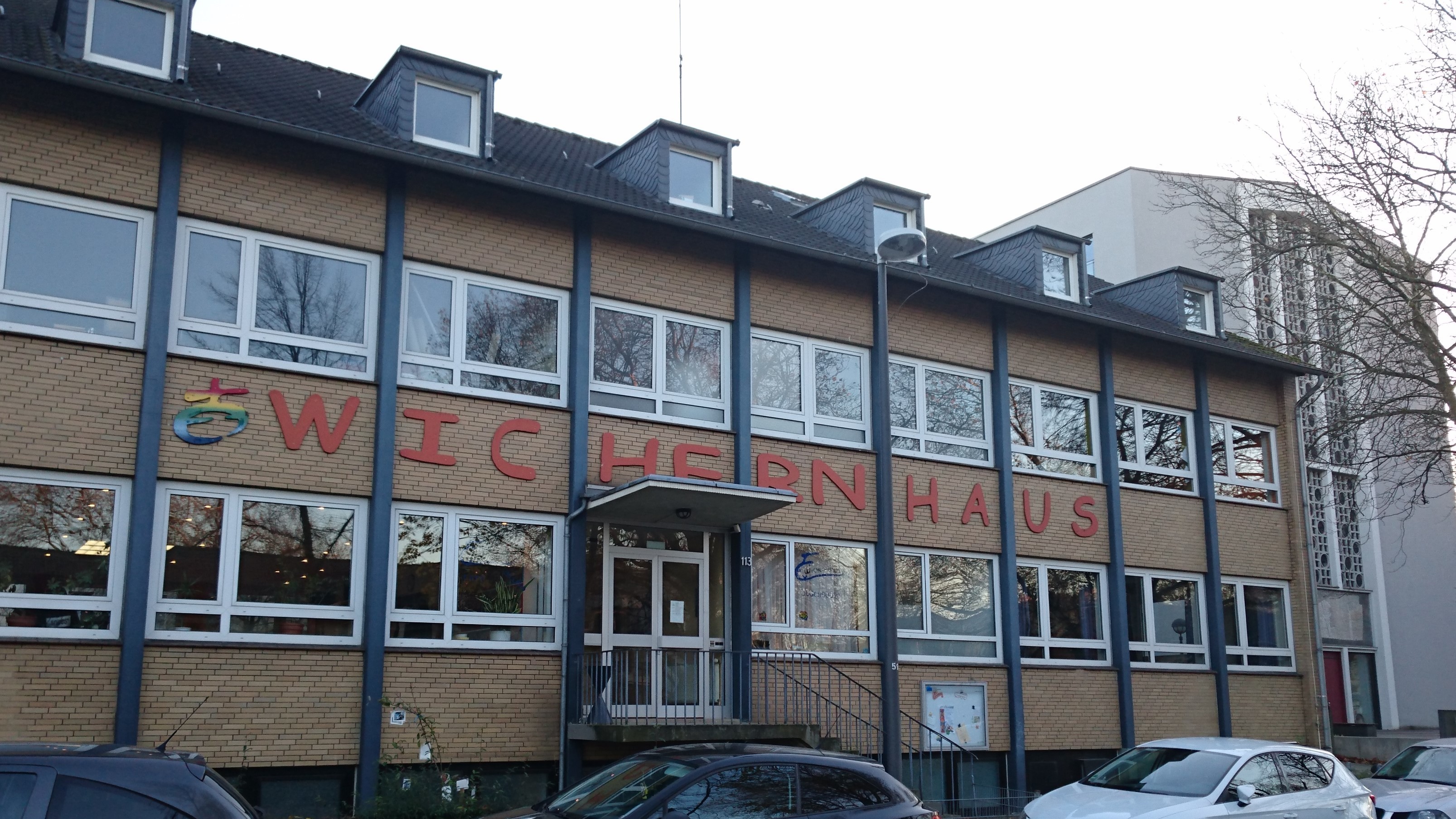 Viel Platz für Kinder und Jugendliche im Wichernhaus.