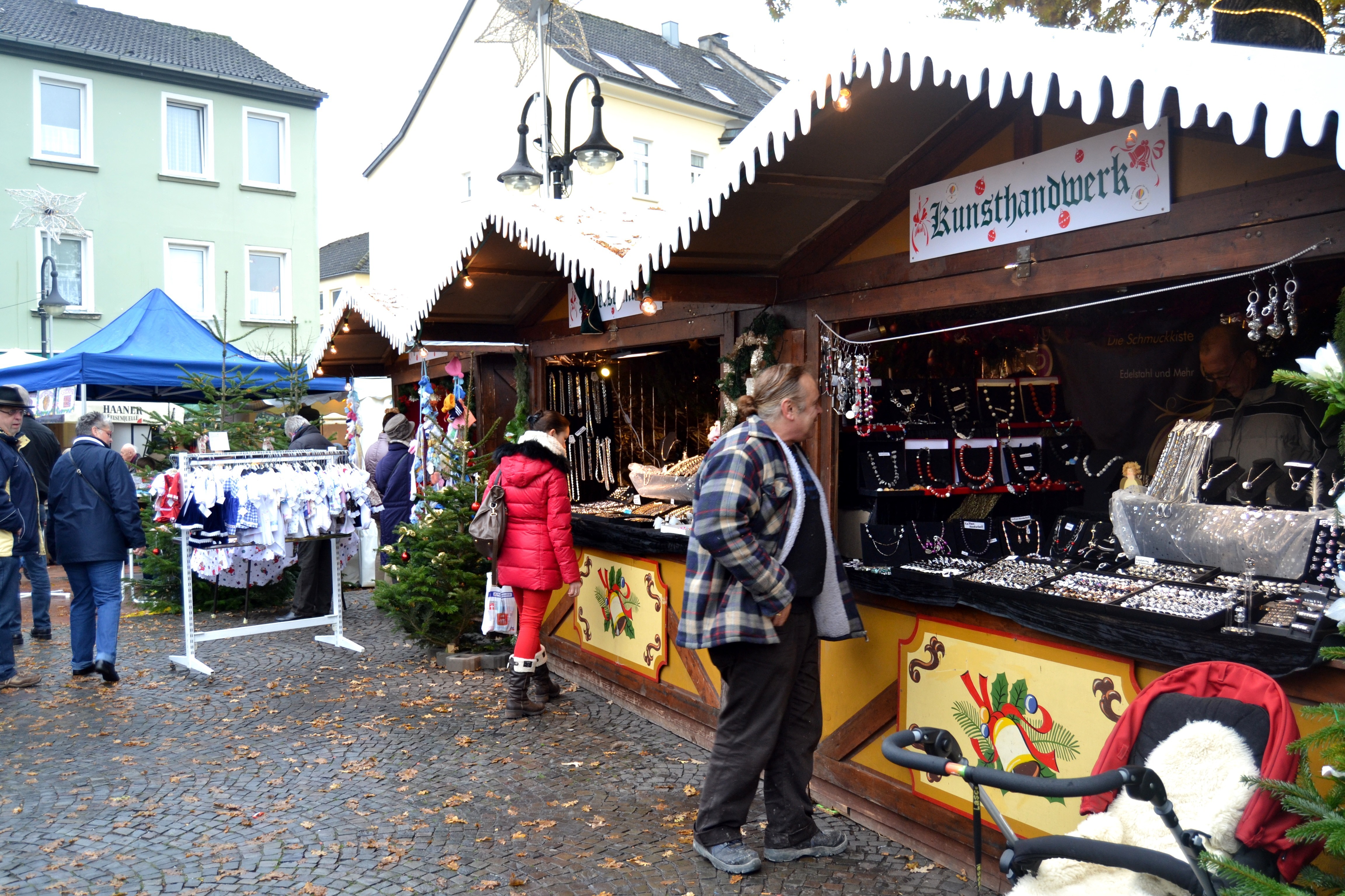 Das Winterdorf eröffnet am kommenden Montag.