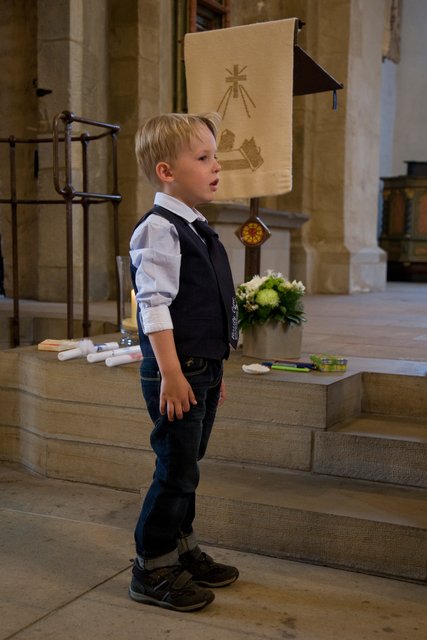 Vorsingen im Kinder Gottesdienst