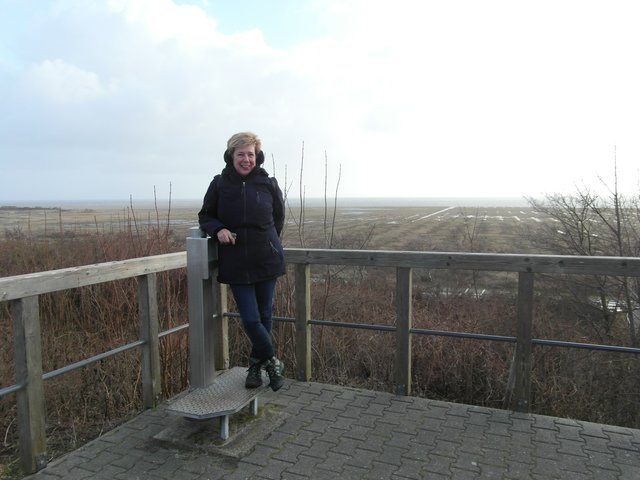 Winter auf Borkum,da hat man besser was auf den Ohren :-)