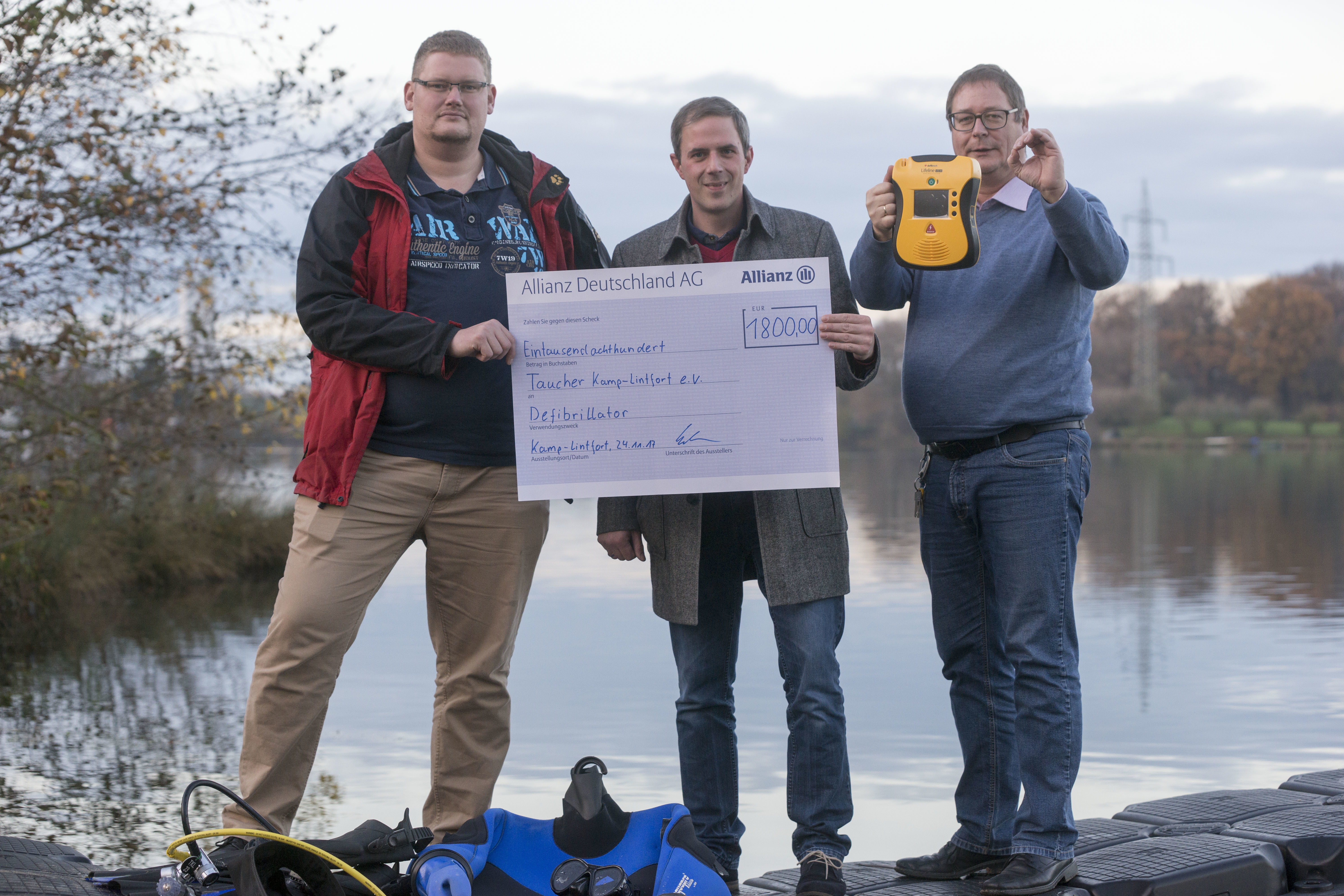 Vlnr: Christoph Bruns, Christoph Wenzel, Michael Jaroch