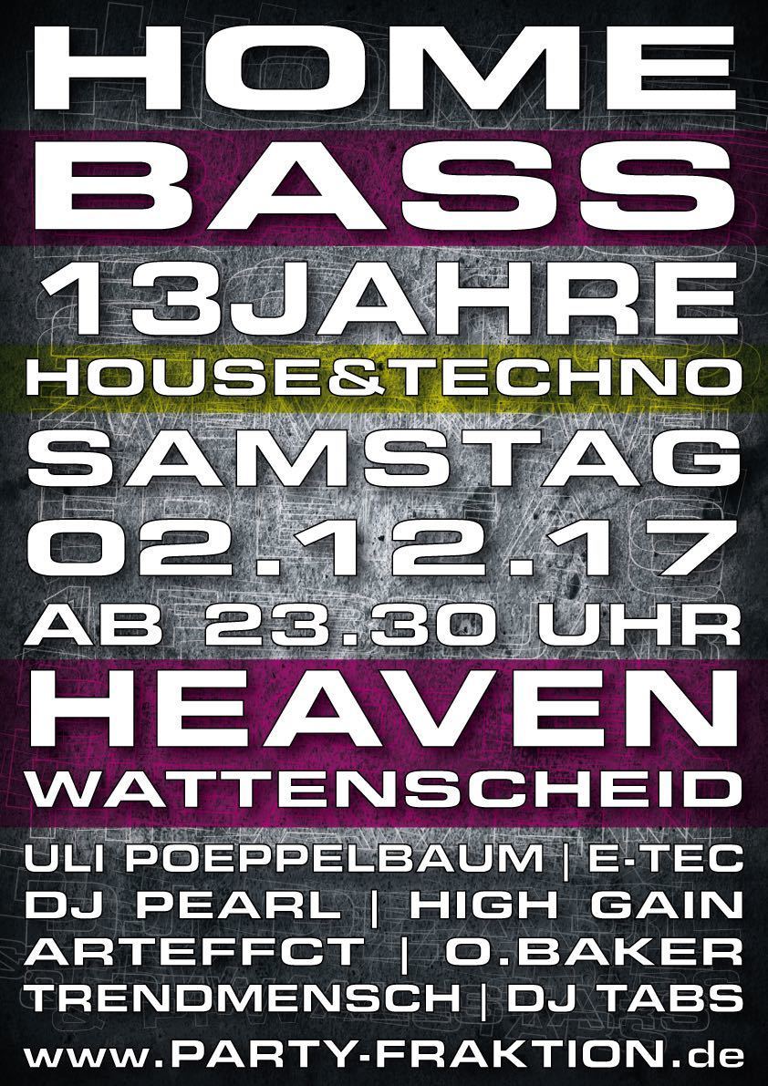 Flyer 13Y HomeBass