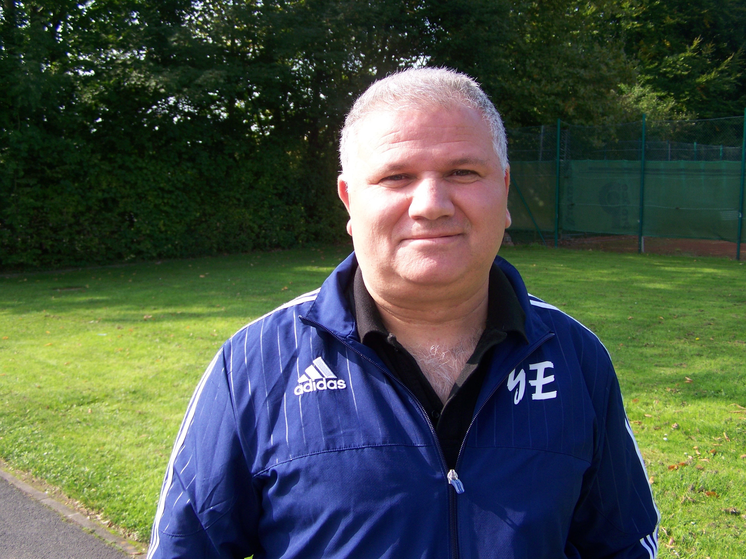 Arif Fidan, Trainer der 1. Alten Herren Mannnschaft von FC Alanya Essen, 48 Jahre alt, seit dieser Saison bei FC Alanya, verheiratet, Hobbies: laufen, reisen und Fußball (Photo Marx)