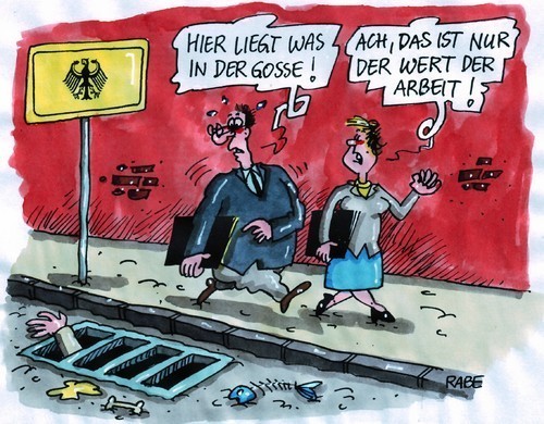 Wertschätzung der Arbeitskraft