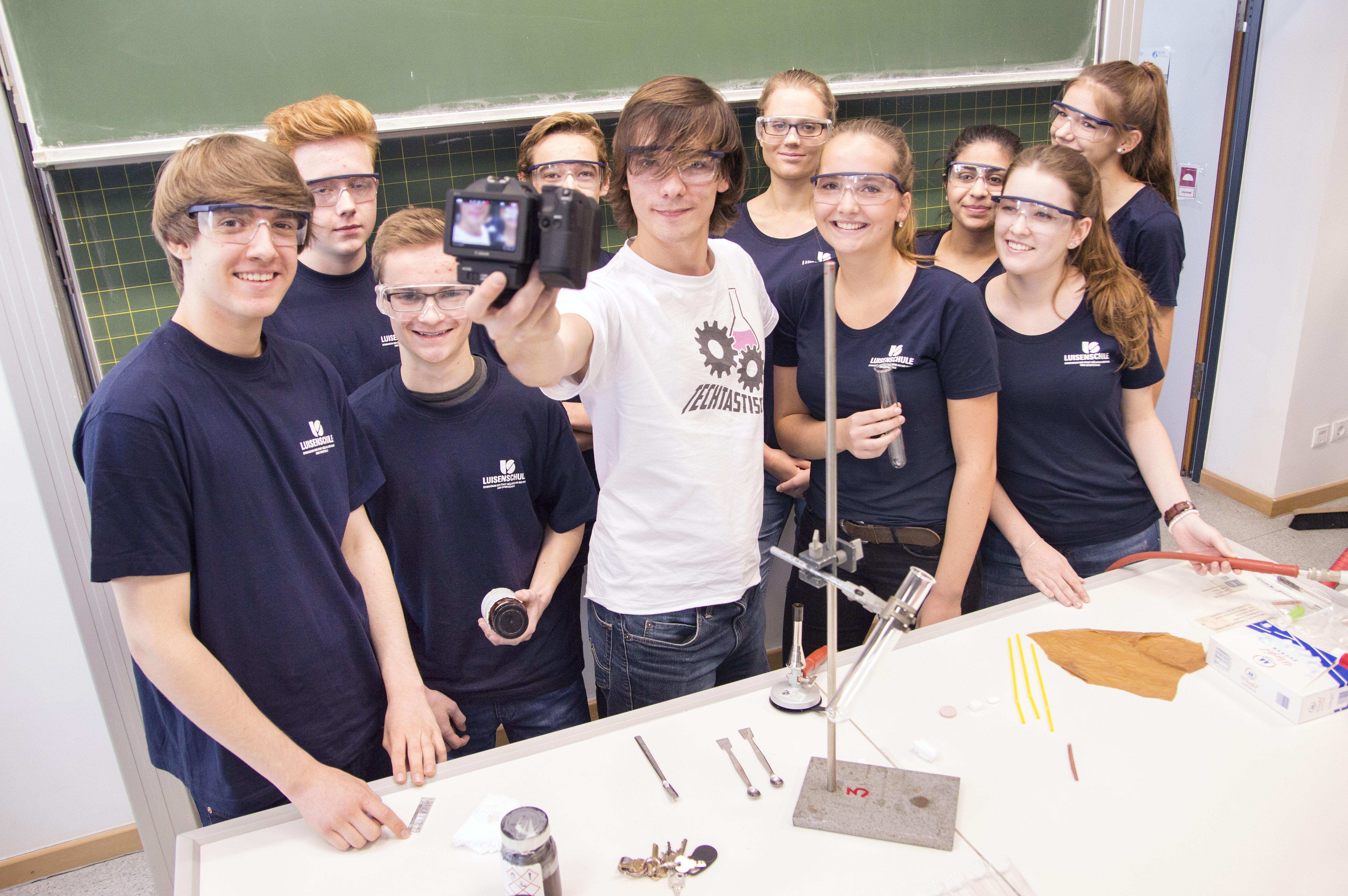 Dass man YouTube auch zum Lernen nutzen kann, bewies der Workshop an der Luisenschule.