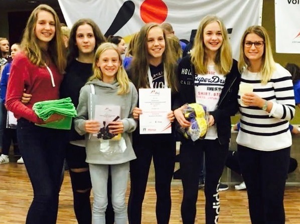 Von links: Hannah Mohr, Emely Thurau, Lotte Neuenhöfer, Lisa Kienitz, Laura Stoyke, Franziska Meyer.