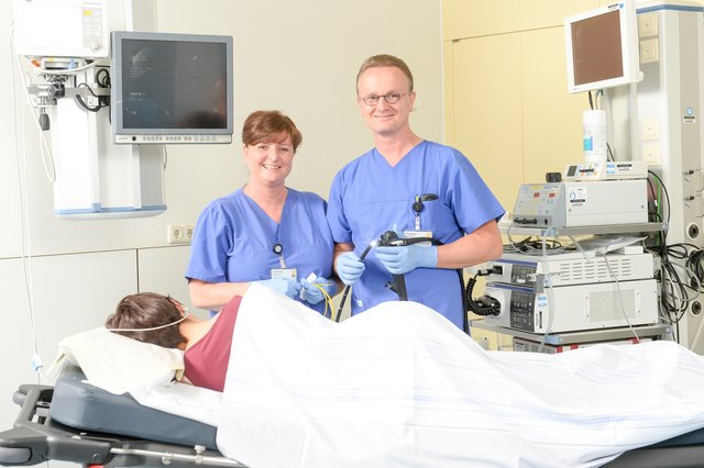 Ein Schwerpunkt der Klinik sind die Erkrankungen der Speiseröhre und des Magens.