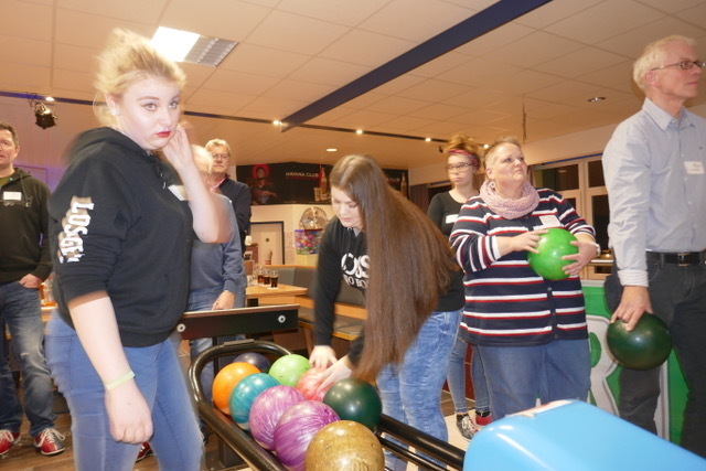 Eine gelungene Abwechslung war der Bowlingabend für die Ausbildungspaten. Foto: privat