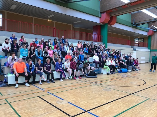 Ein volles Haus gab es wieder einmal beim traditionellen Übungsleitertreff in der Sporthalle des Petrinums in Dorsten.