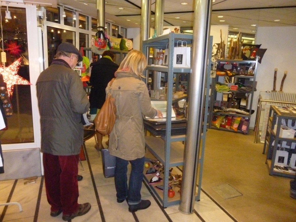 Schon bei der Premiere 2015 kam der Regalshop der Mülheimer Kreativen gut an.
Foto: privat