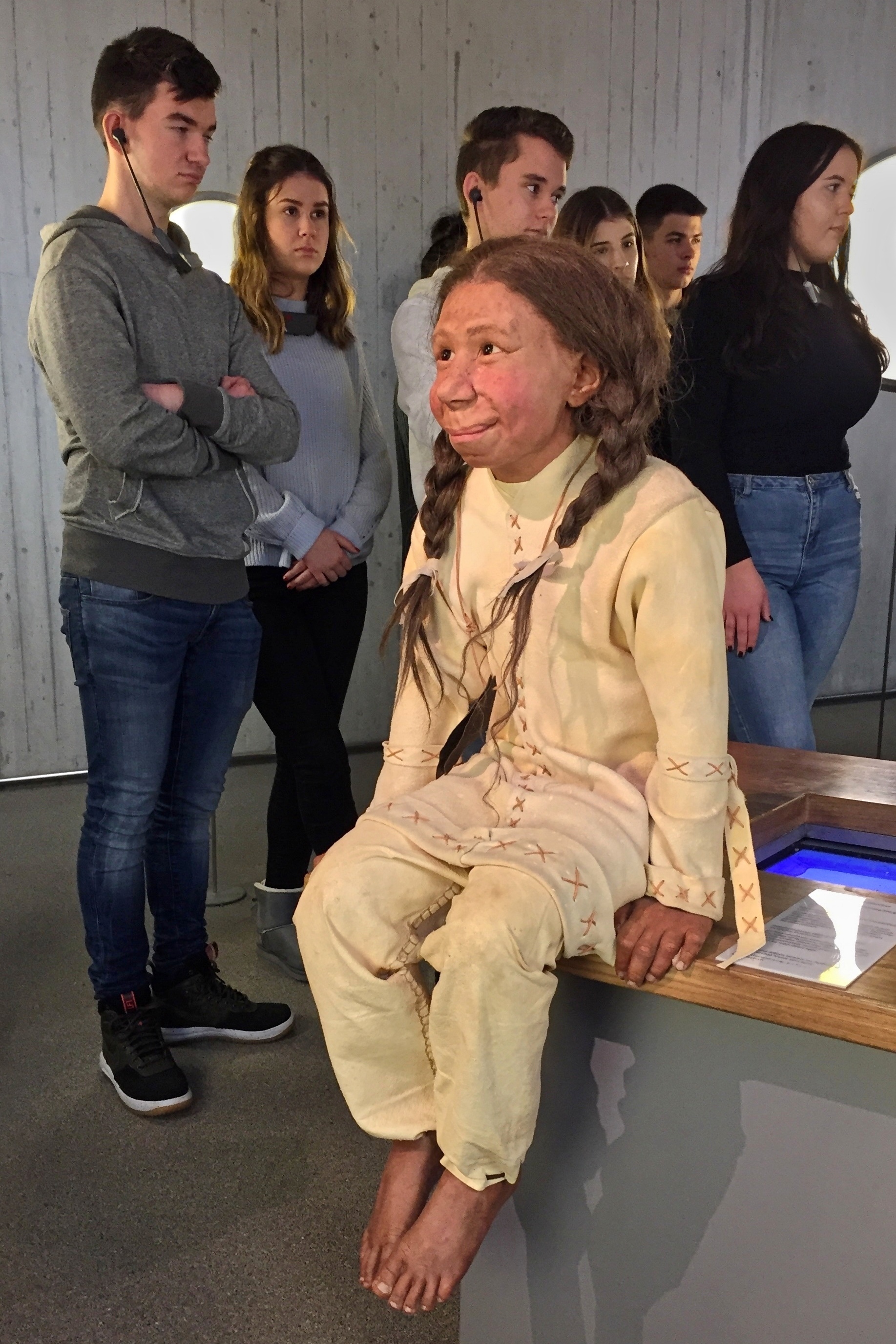 Die Ausstellung im Neandertal-Museum bei Düsseldorf zeigt die Spuren der Menschheit auf.