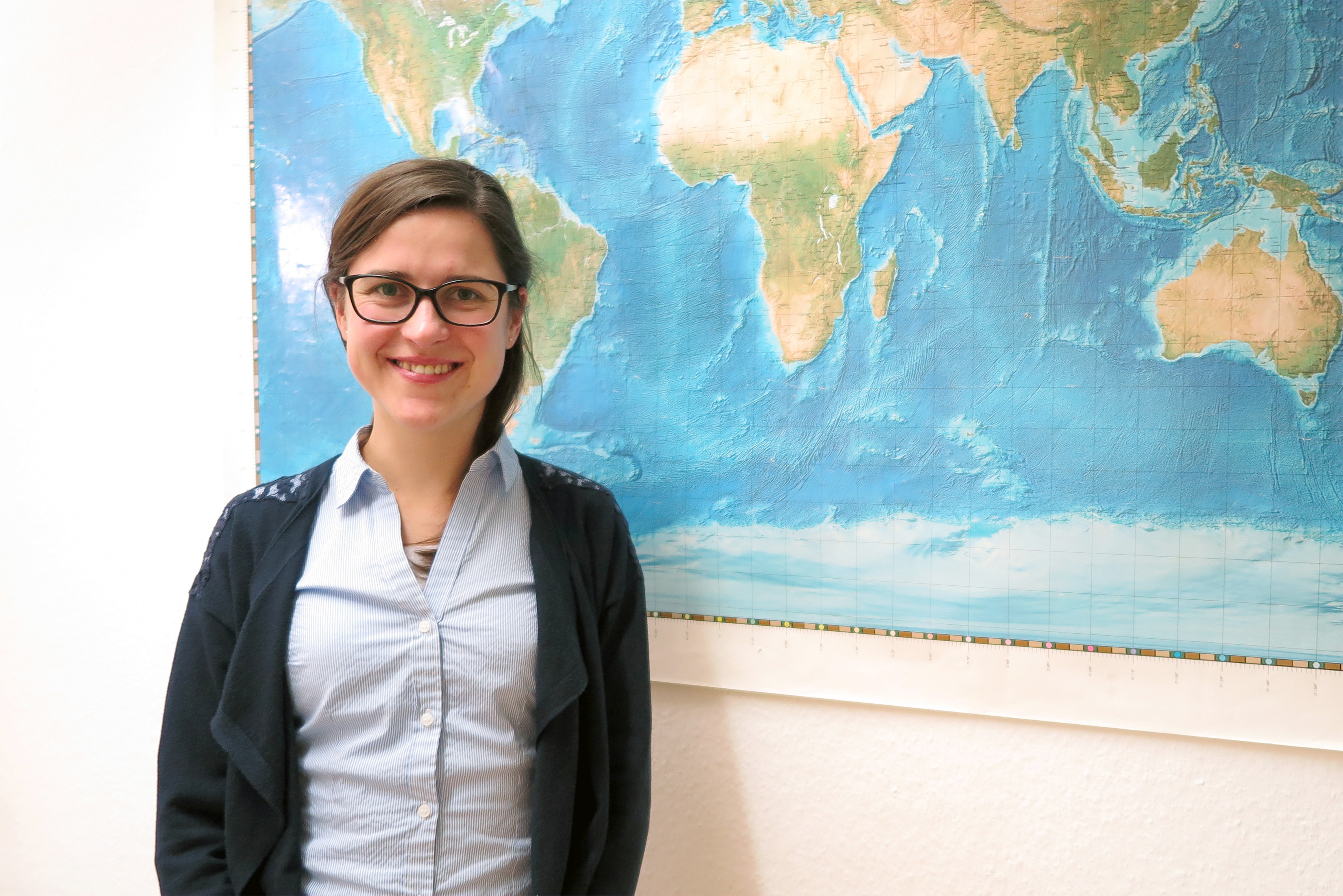 Vera Artz möchte die Menschen aus verschiedenen Teilen der Welt miteinander ins Gespräch bringen. Foto: Stadt