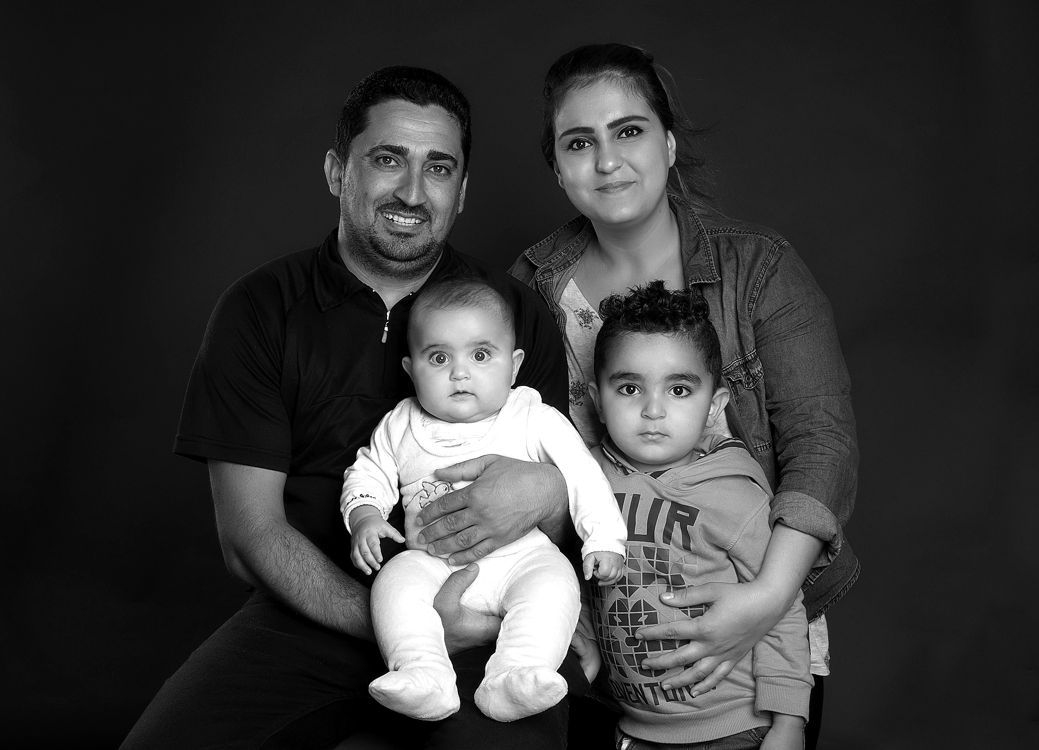 Die 19-jährige Orean lebt mit ihrem Mann und ihren beiden Kindern in Haltern. Foto: Fotostudio Augenblick