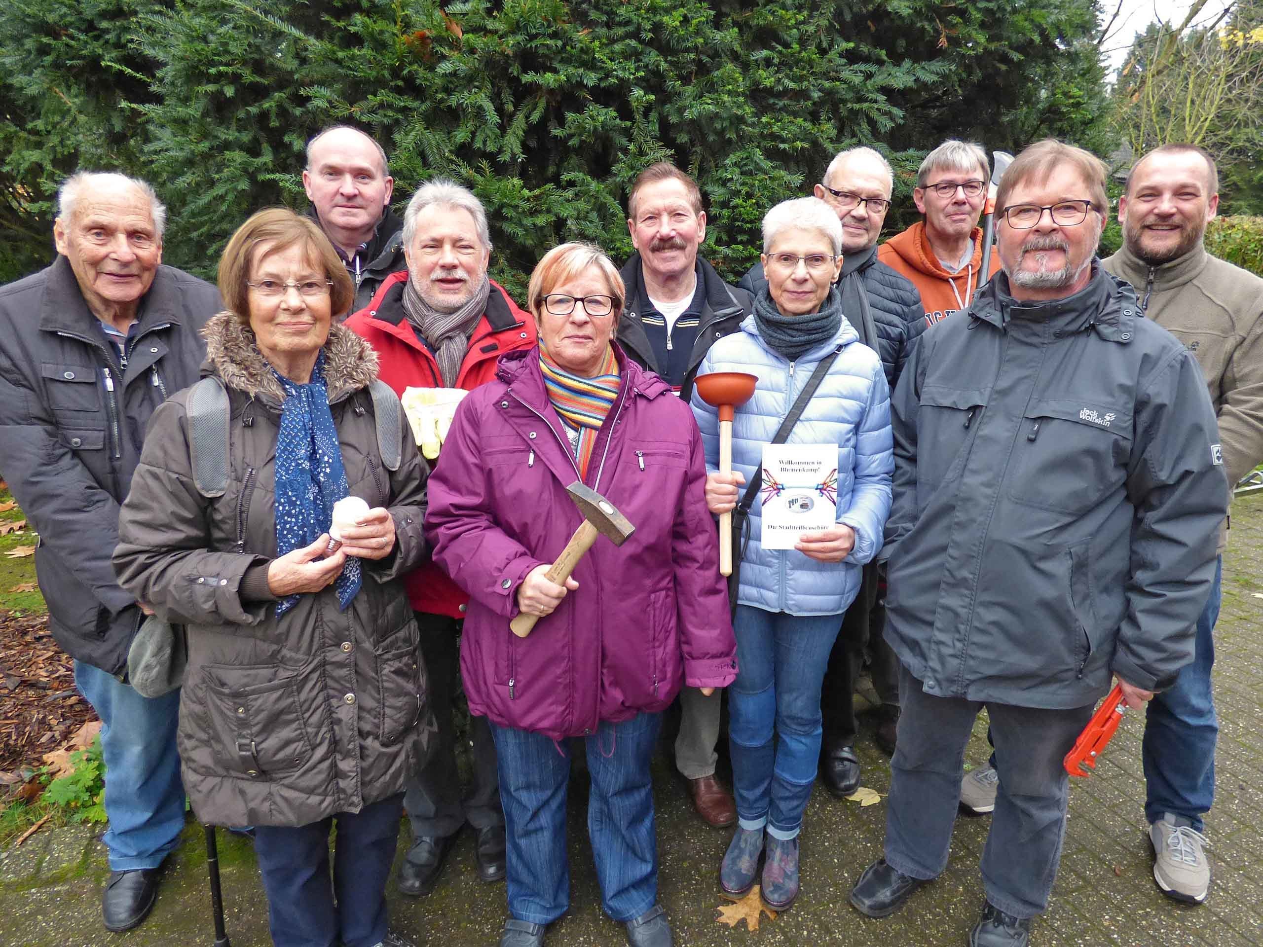 Kord und Renate Meyer-Suchsland, Andreas Arndt, Hans-Jürgen Böken, Waltraud Brands-Böken, Volker Burger, Beate Baack, Werner Hülser, Stefan Kiefer, Werner Uhlig, Frank Keller,