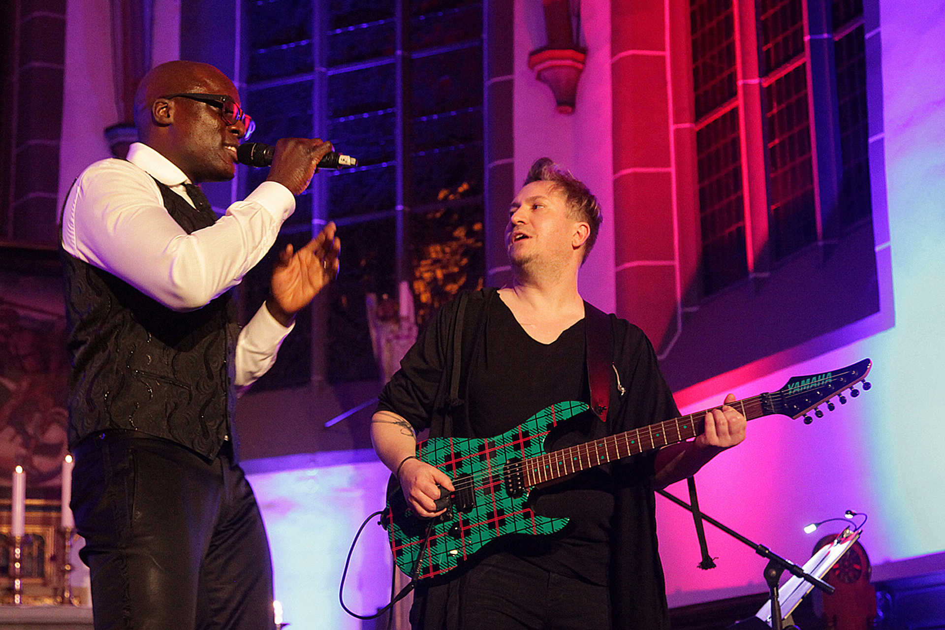 Carl Ellis und Len Mette gastieren am Abend in der Stadtkirche.