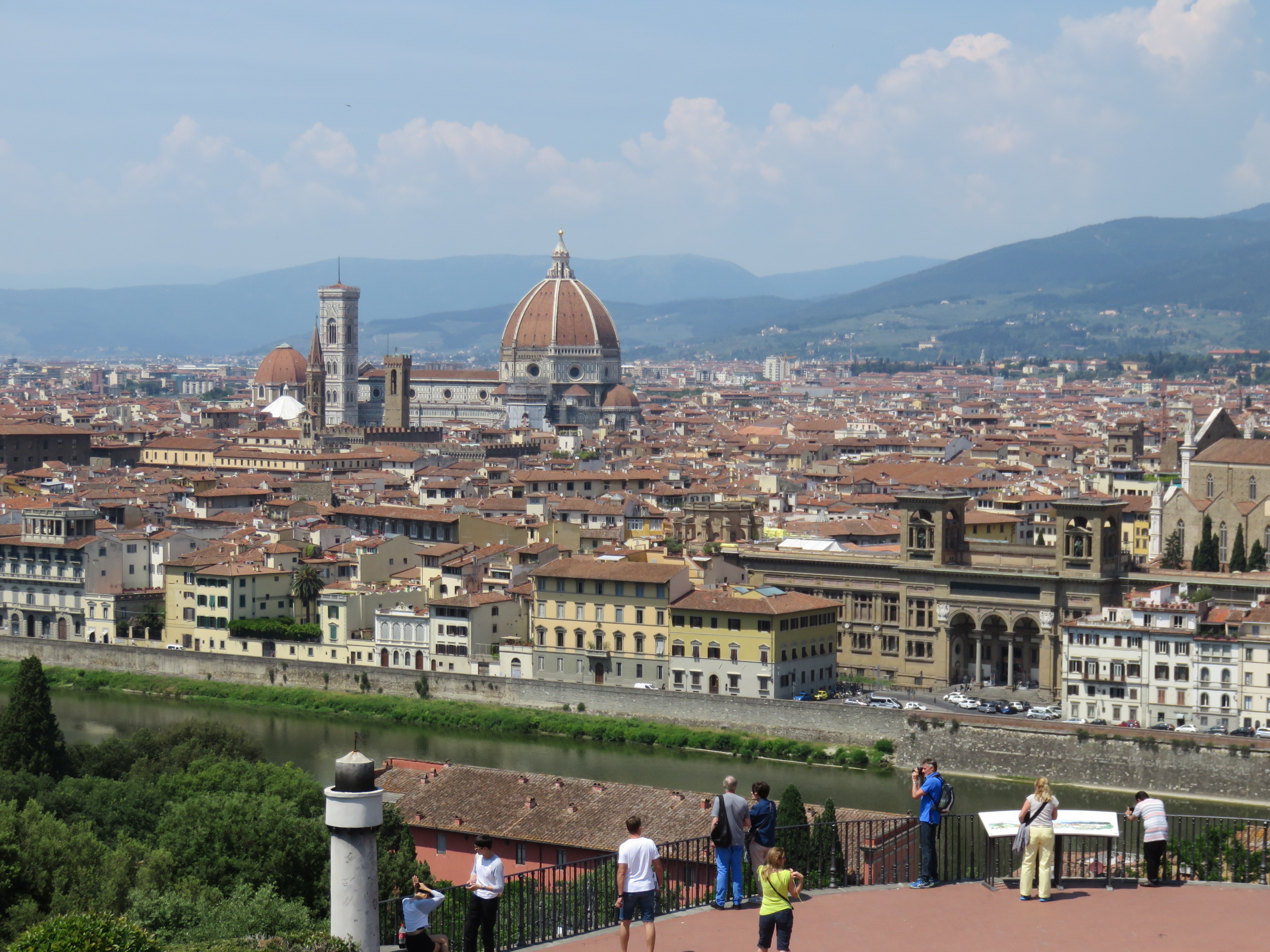 Florenz Blick vom Piazzale Michelangelo