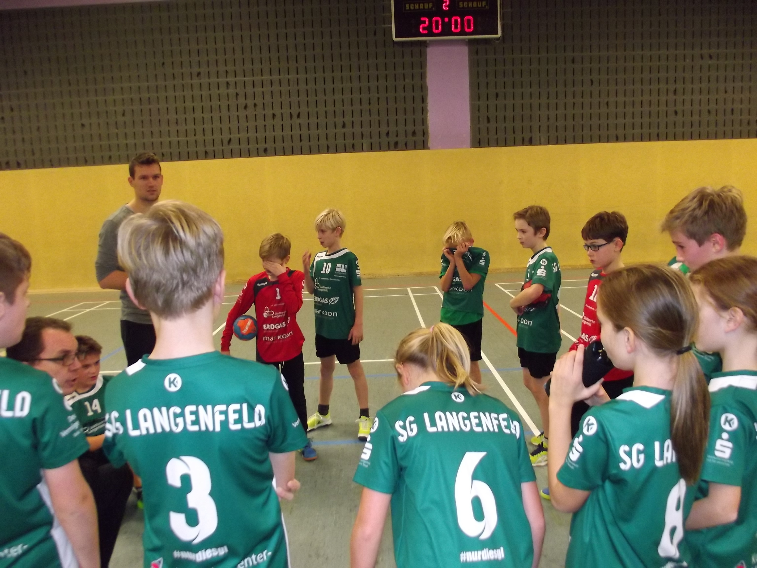 nach dem Spiel