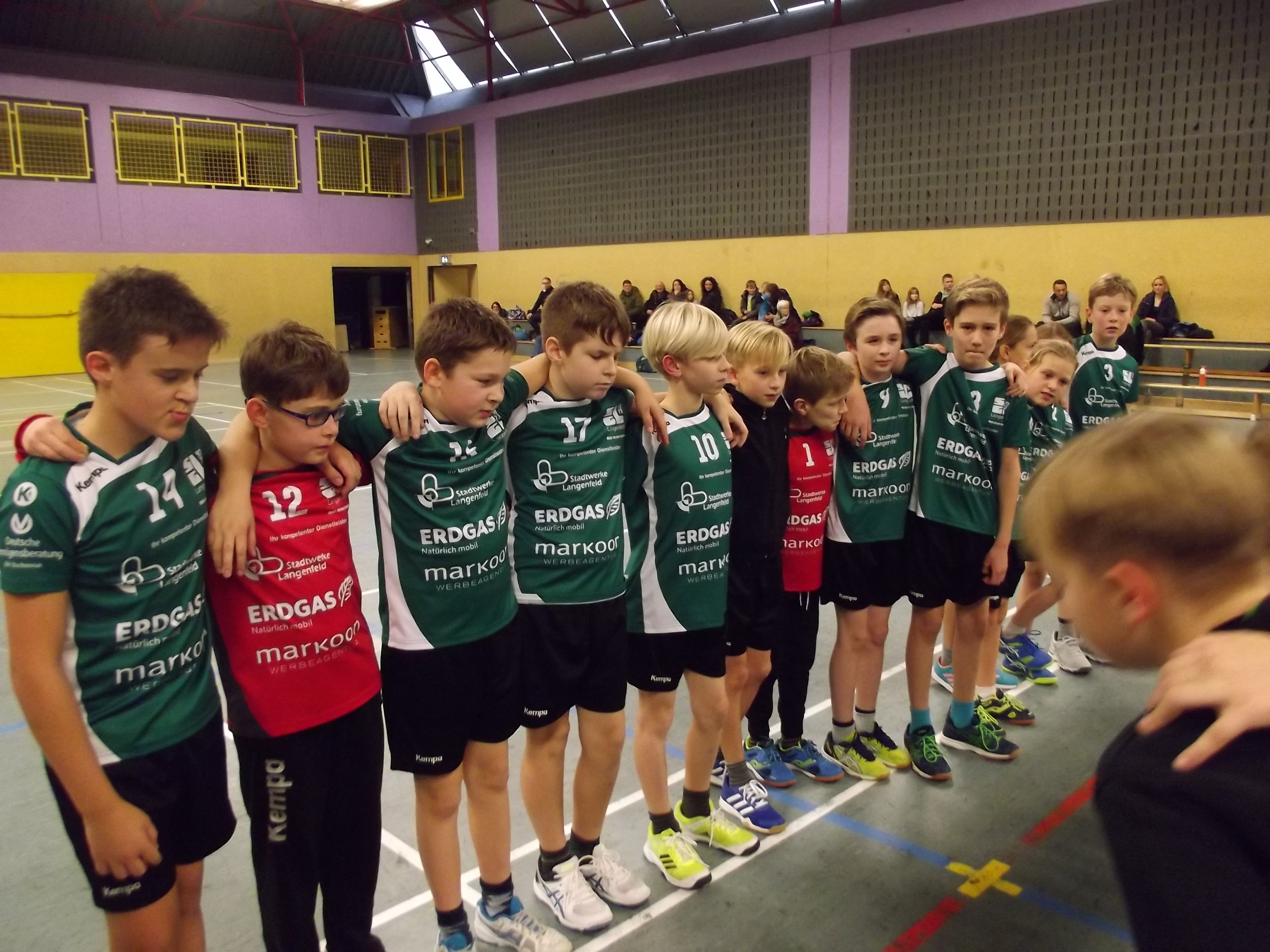 vor dem Spiel