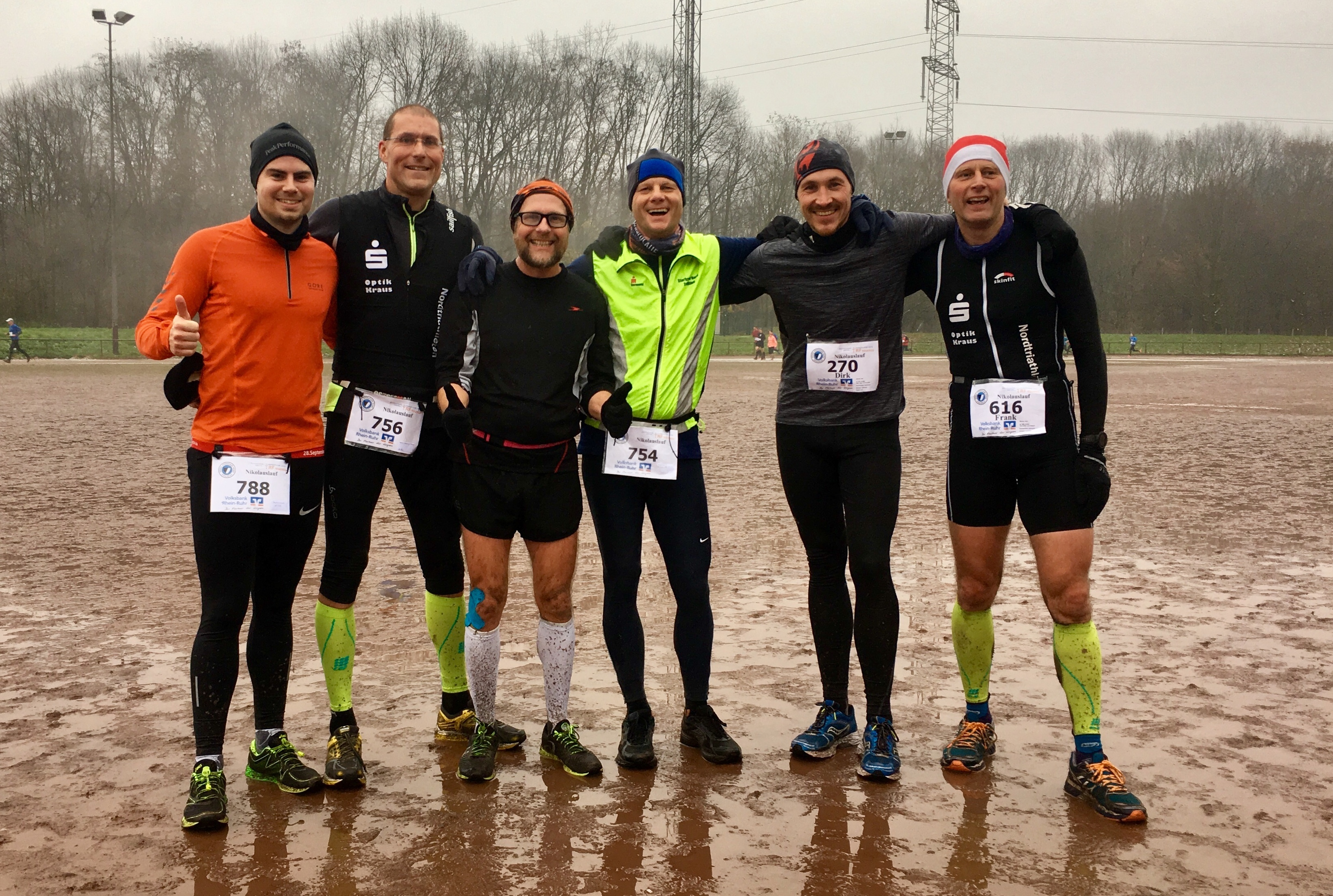 von links nach rechts: Niklas Kuschewski, Carsten Hoffmann, Marcus Thiel, Norbert Schmitz, Dirk Adolphs, Frank Wehran