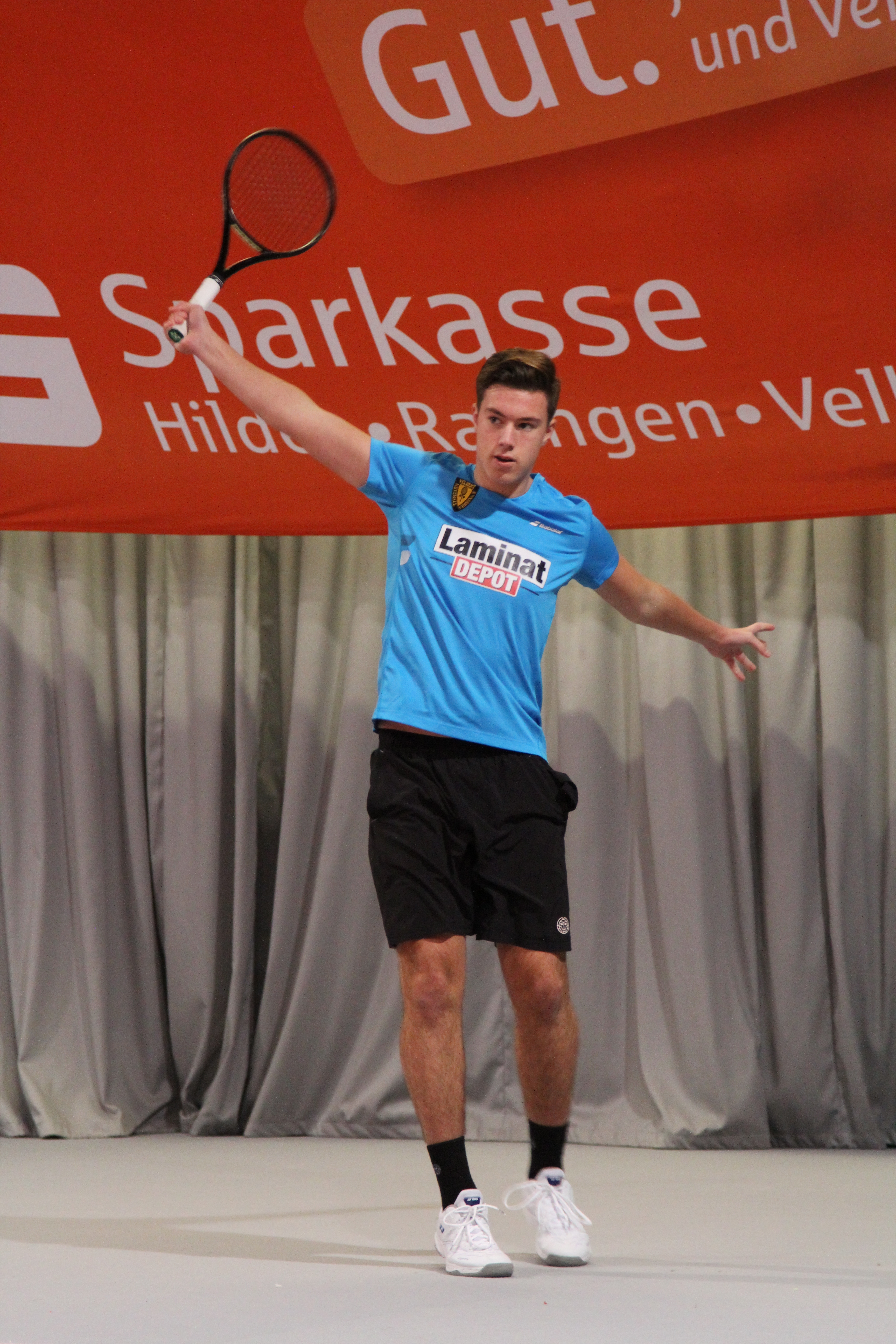 Der 17-jährige Tom Tillger gewann souverän mit 6:3, 6:0.